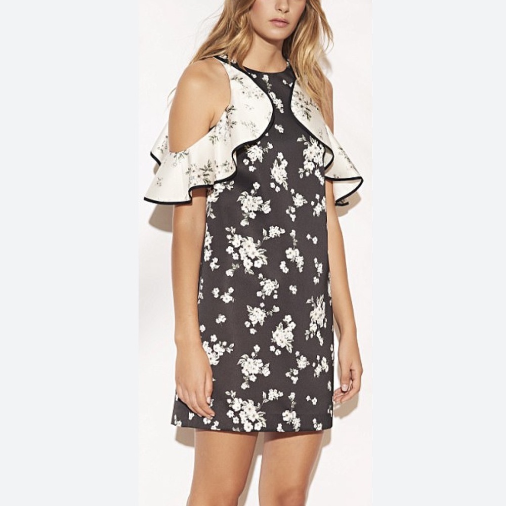 AMUR Jennifer Blossom Floral Mini Dress